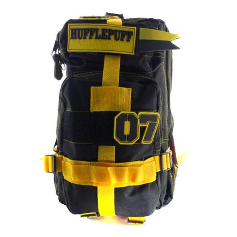 Morrales backpack tactical Huflepuff de Harry Potter