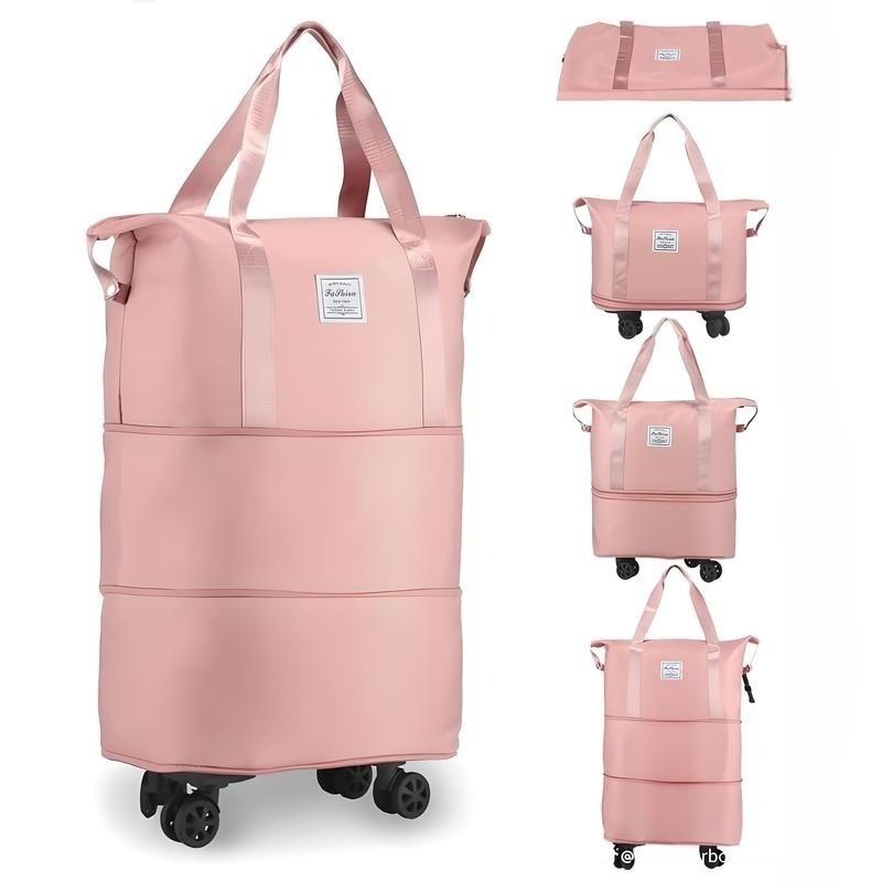 Bolso expandible con ruedas